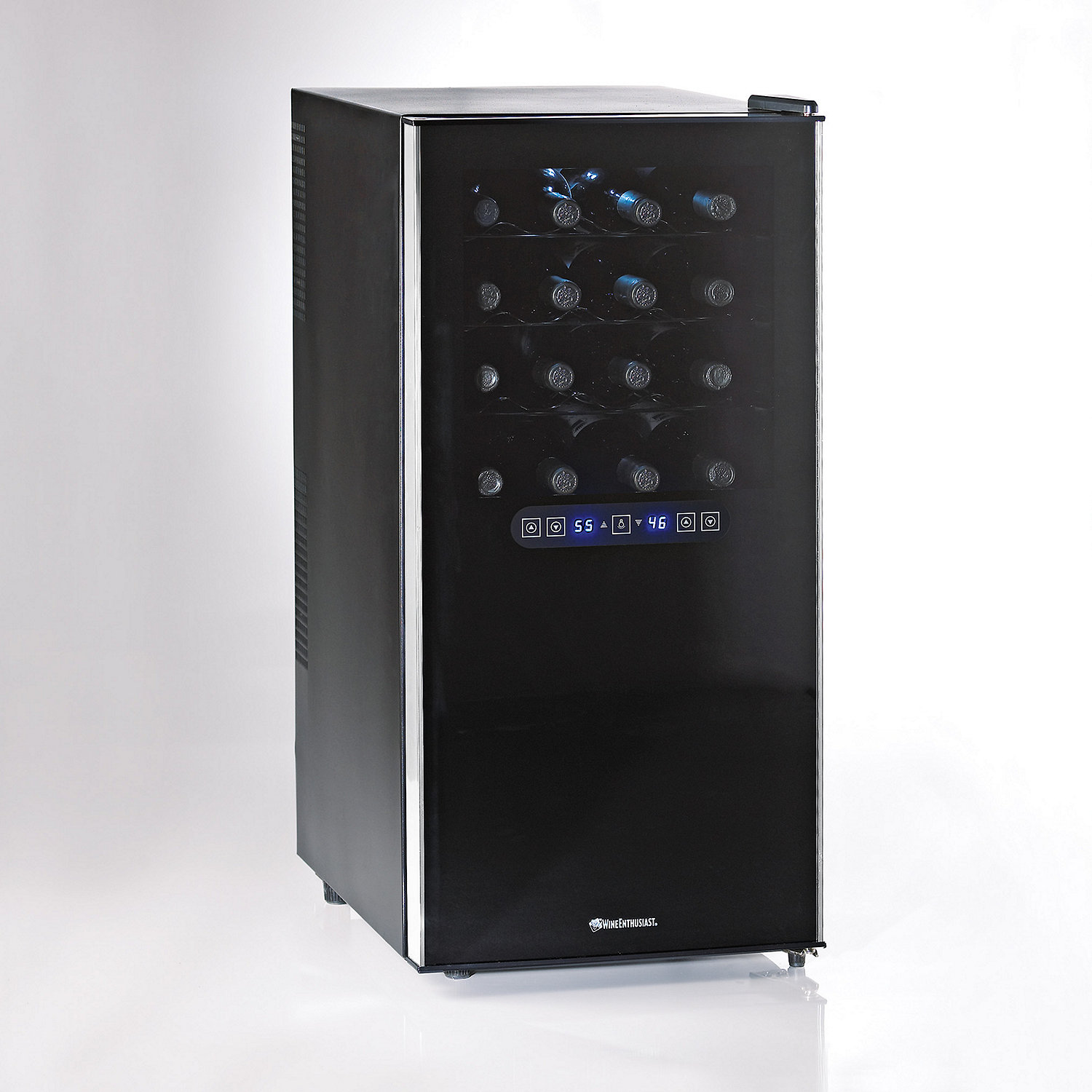 Wine Enthusiast Silent Bottle Dual Zone Touchscreen Wine - Dual Zone Touchscreen Wine Refrigerator Preparing Zoom wine enthusiast silent bottle dual zone touchscreen wine - dual zone touchscreen wine refrigerator preparing zoom