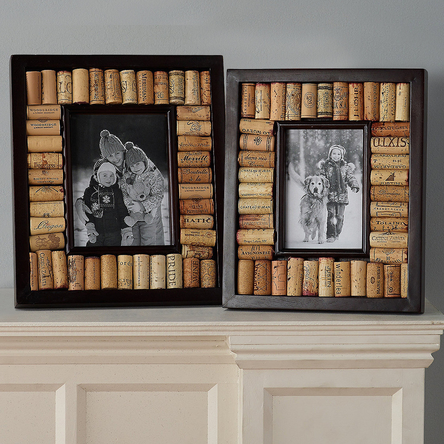 Design Wine Cork Picture Frame wine cork picture frame kit collection espresso finish preparing zoom