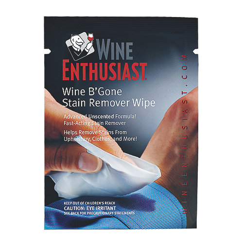 Wine B'Gone Ultra Stain Remover Travel Wipes (Set of 12) Wine Enthusiast