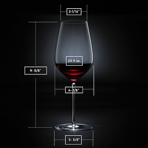 Fusion Air Universal Wine Glasses Wine Enthusiast
