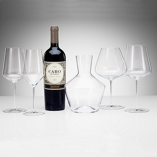 Zalto Denk'Art 5 Piece Decanter & Glasses Set Wine Enthusiast