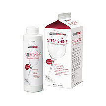 Stem Shine Wine Glass Cleaner (Set of Powder and Liquid)