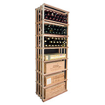 Sonoma Designer Wine Rack Kit - 6' Vertical Wine Bin