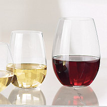 Riedel 'O' Syrah / Shiraz & Riesling Stemless Wine Glass Mixed Set (Set of 8)