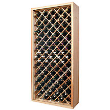 Sonoma Designer Wine Rack Kit - 90 Bottle Individual Diamond Bin