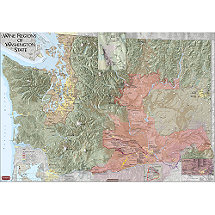 Wine Map of Washington