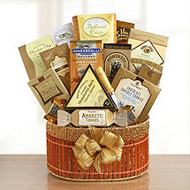 Golden Delights Gift Basket