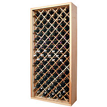 Sonoma Designer Wine Rack Kit - 90 Bottle Individual Diamond Bin