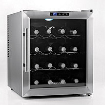 Wine Enthusiast Silent 16 Bottle Wine Refrigerator (Stainless Steel Trim)