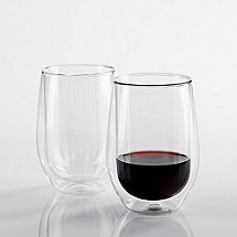 Steady-Temp Double Wall Cabernet Stemless Wine Glasses (Set of 2)