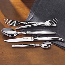 Jean Dubost Laguiole 5-Piece Flatware Set (Stainless Steel)
