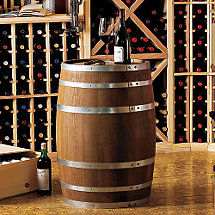 Decorative 30 Gallon Oak Wine Barrel