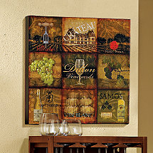Personalized Giclee Vineyard Print