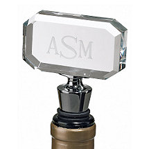 Personalized 3 Initial Bottle Stopper