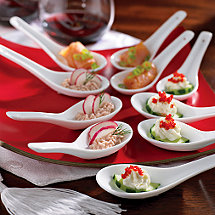 Porcelain Appetizer Spoons