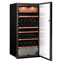 EuroCave Performance 183 Triple Zone Wine Cellar (Black - Glass Door)