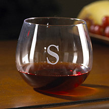 Personalized Wine Enthusiast U Pinot Noir Stemless Wine Glasses (Set of 2)