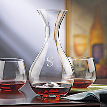 Personalized Wine Enthusiast U Wine Decanter