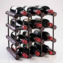 Modular 12 Bottle Wine Rack (Mahogany)