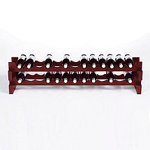 26 Bottle Stackable Wine Rack Kit (Mahogany)