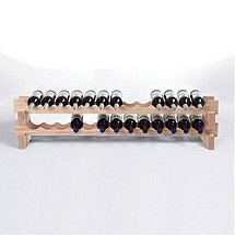 26 Bottle Stackable Wine Rack Kit (Natural)
