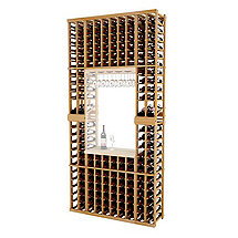 Napa Vintner Stackable Wine Rack - 10 Column Individual w / Display