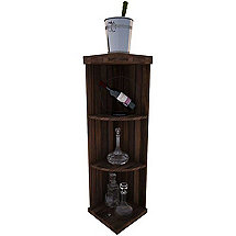 Napa Vintner Stackable Wine Rack - Quarter Round Shelf Rack