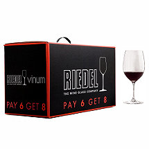 Pay 6 Get 8 Riedel Vinum Cabernet / Bordeaux (Set of 8)