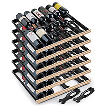 Set of 6 EuroCave Main du Sommelier Rolling Shelves