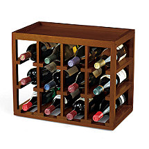 12 Bottle Cube-Stack Wine Rack