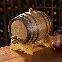 Mini Oak Wine Barrel