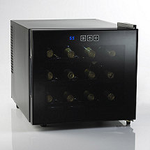 Wine Enthusiast Silent 12 Bottle Touchscreen Wine Refrigerator