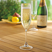 Personalized Indoor/Outdoor Champagne Flutes