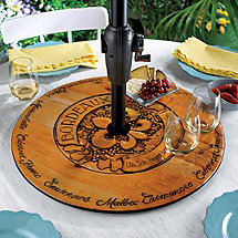 Bordeaux Indoor and Outdoor Lazy Susan