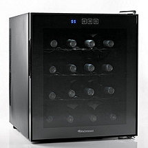 Wine Enthusiast Silent 16 Bottle Touchscreen Wine Refrigerator