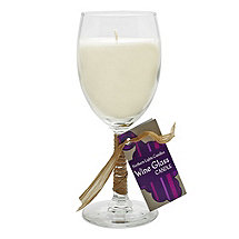 Riesling Scented Wine Glass Candle