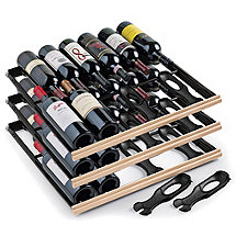 Set of 3 EuroCave Main du Sommelier Rolling Shelves