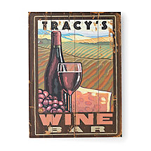 Personalized Vineyard Sign