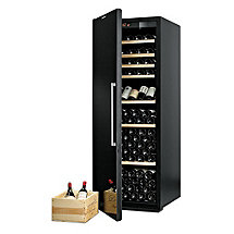EuroCave Performance 283 Wine Cellar (Black - Left Hinged Mirrored Door)