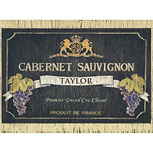 Personalized Wine Label Floor Mat