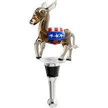 Political Bottle Stopper (Democratic)