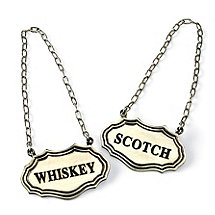 Decanter Tags (Whiskey/Scotch)