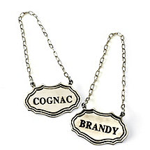 Decanter Tags (Cognac/Brandy)