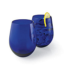 Cobalt Blue U Glasses (Set of 2)