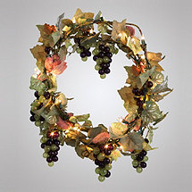 Grape Cluster Lighted Garland
