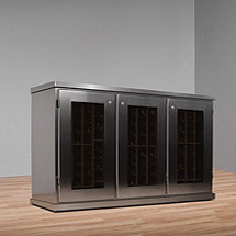 Vinotheque AlumaSteel Credenza