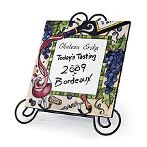 Personalized Ceramic Menu Tile