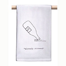 'Already Screwed' Bar Towel