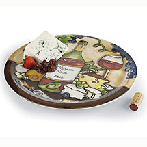 Personalized Hand Painted Ceramic Lazy Susan