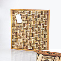 Personalized Large Wine Cork Board Kit